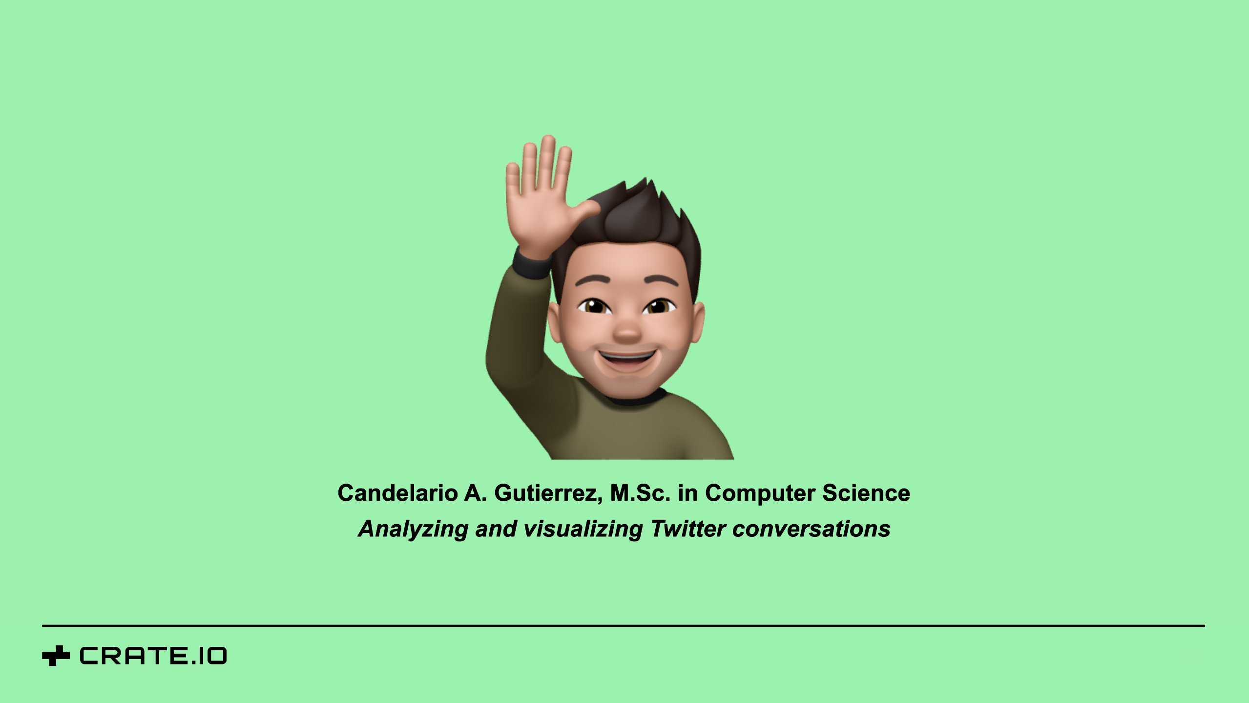 Analyzing and Visualizing Twitter Conversations