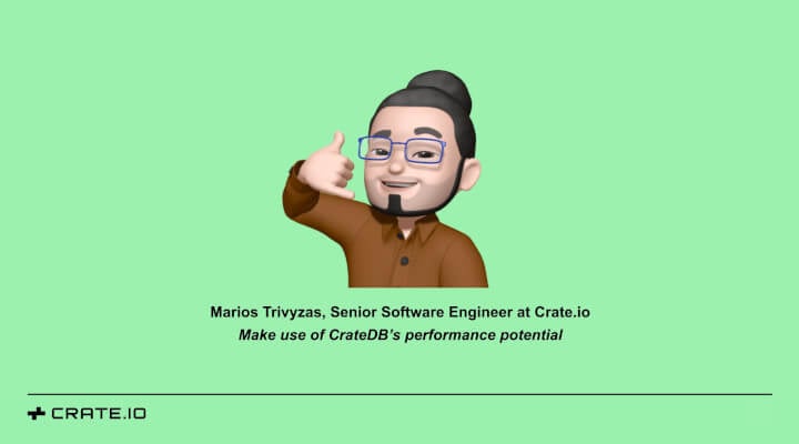 Make use of CrateDB's performance potential