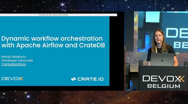 Dynamic workflow orchestration with Apache Airflow and CrateDB