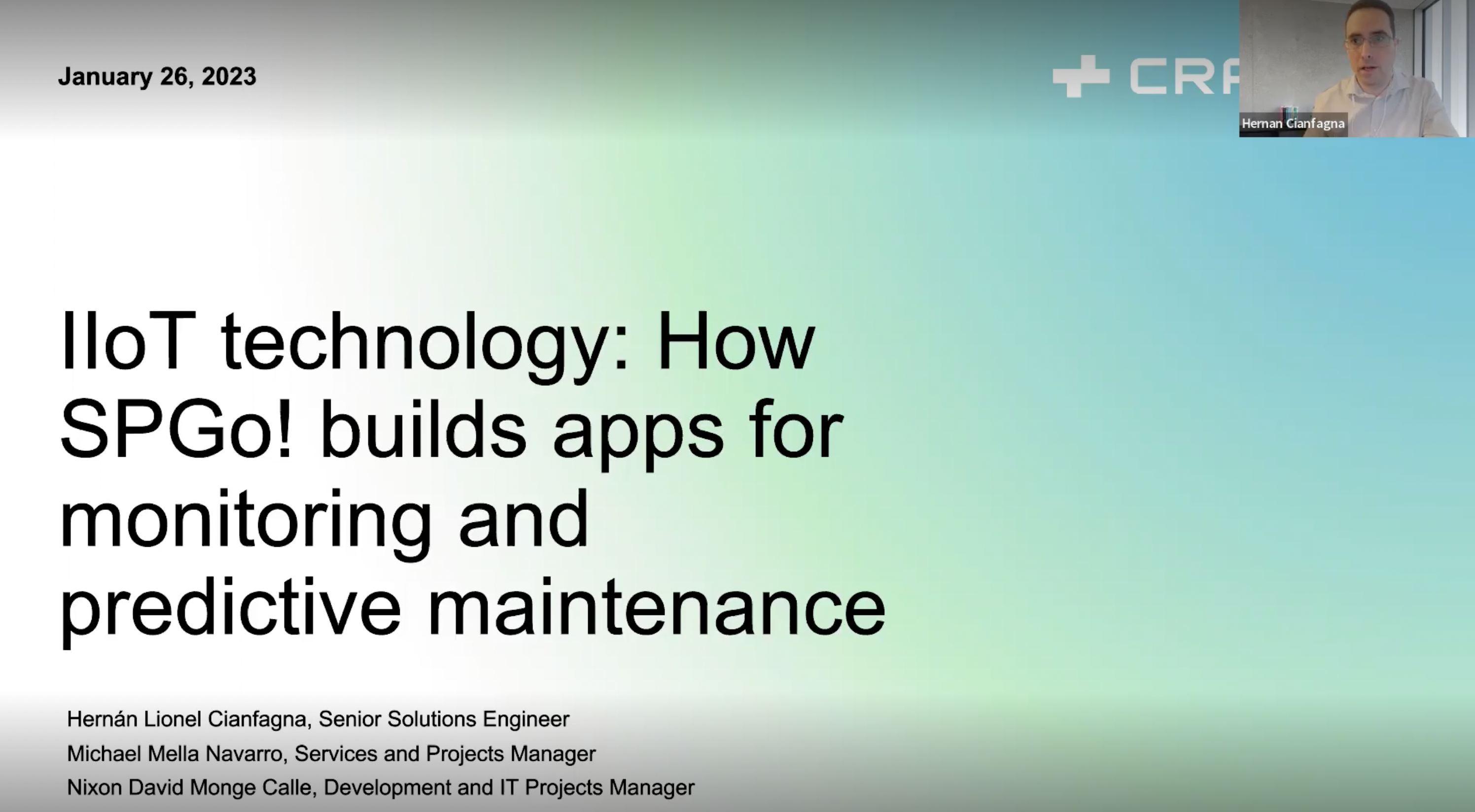 How SPGo! builds apps for monitoring and predictive maintenance
