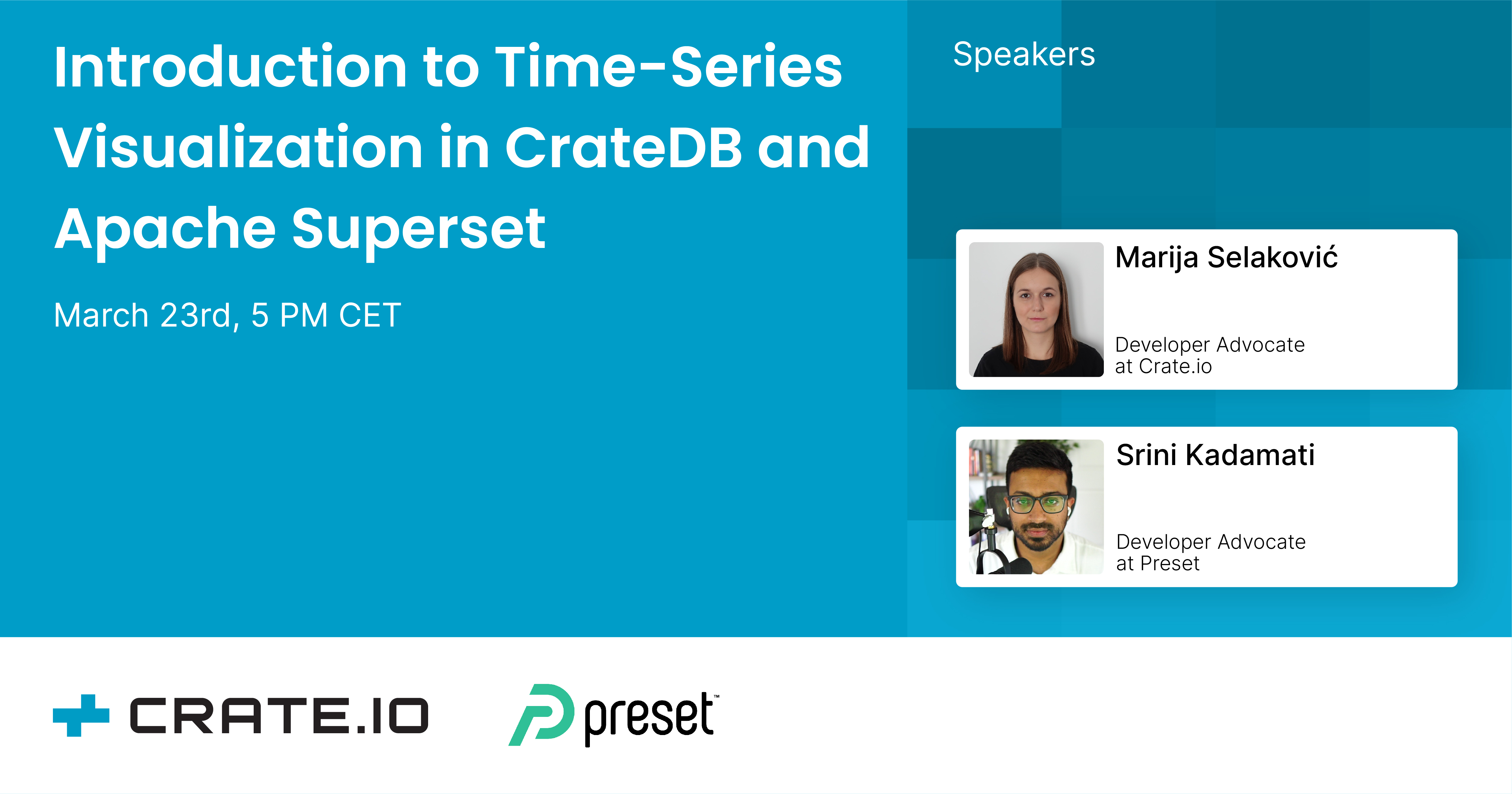 Introduction to Time-Series Visualization in CrateDB and Apache Superset