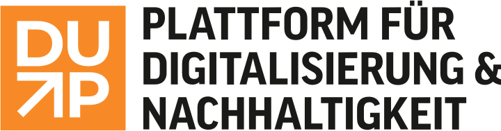 Logo Plattform für Digitalisierung und Nachhaltigkeit