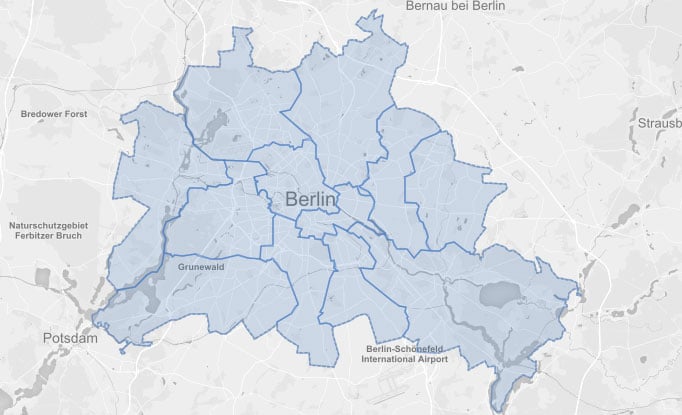 Berlin and Geo Shapes in CrateDB